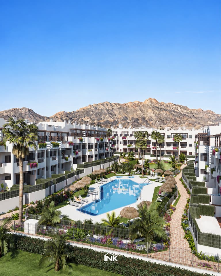 Nowe apartamenty z 2 sypialniami i 2 łazienkami blisko plaży w Almeríi - od 237 000 €
