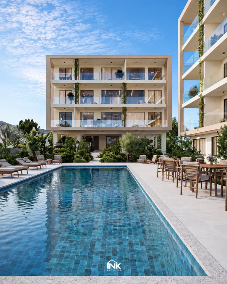 Nowe apartamenty z 2 sypialniami i basenem blisko morza w Pafos - 390 000 € – zdjęcie 5