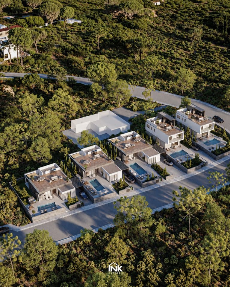 Luksusowe wille z 3 sypialniami, basenem i widokiem na morze w Pafos - od 885 000 €