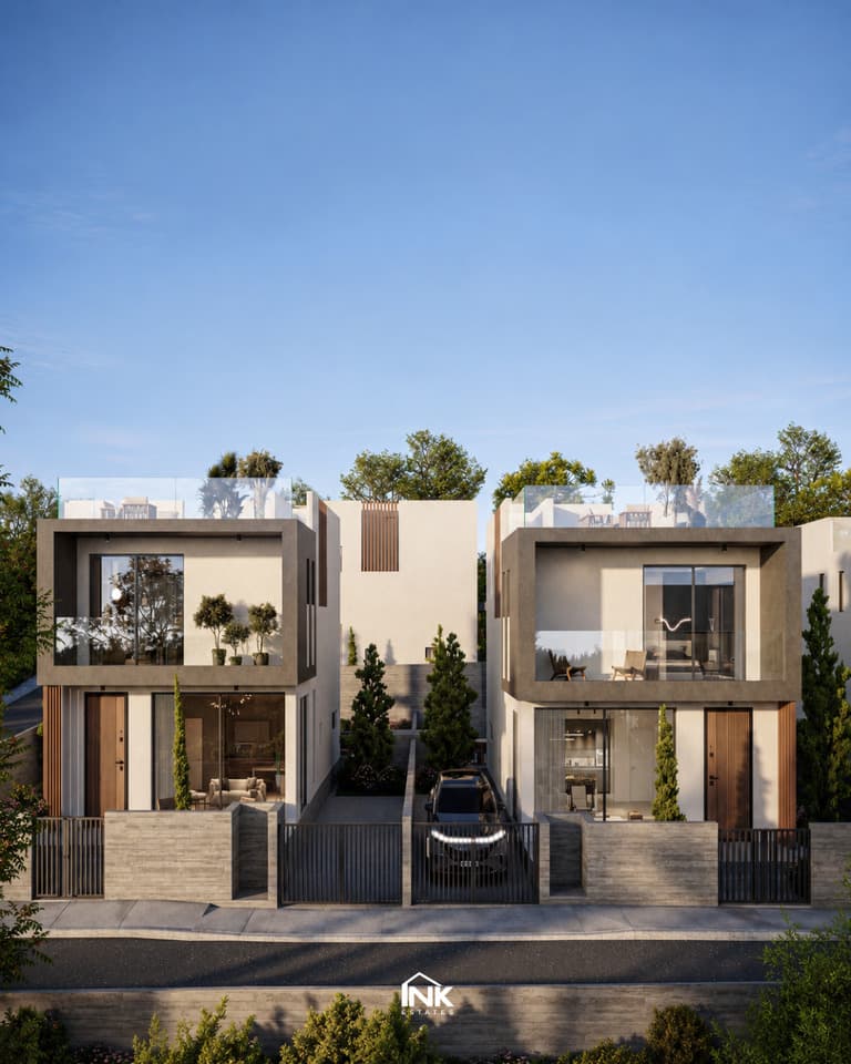 Nowa willa z 3 sypialniami i działką ok. 355 m² w okolicach Pafos, Cypr – zdjęcie 3