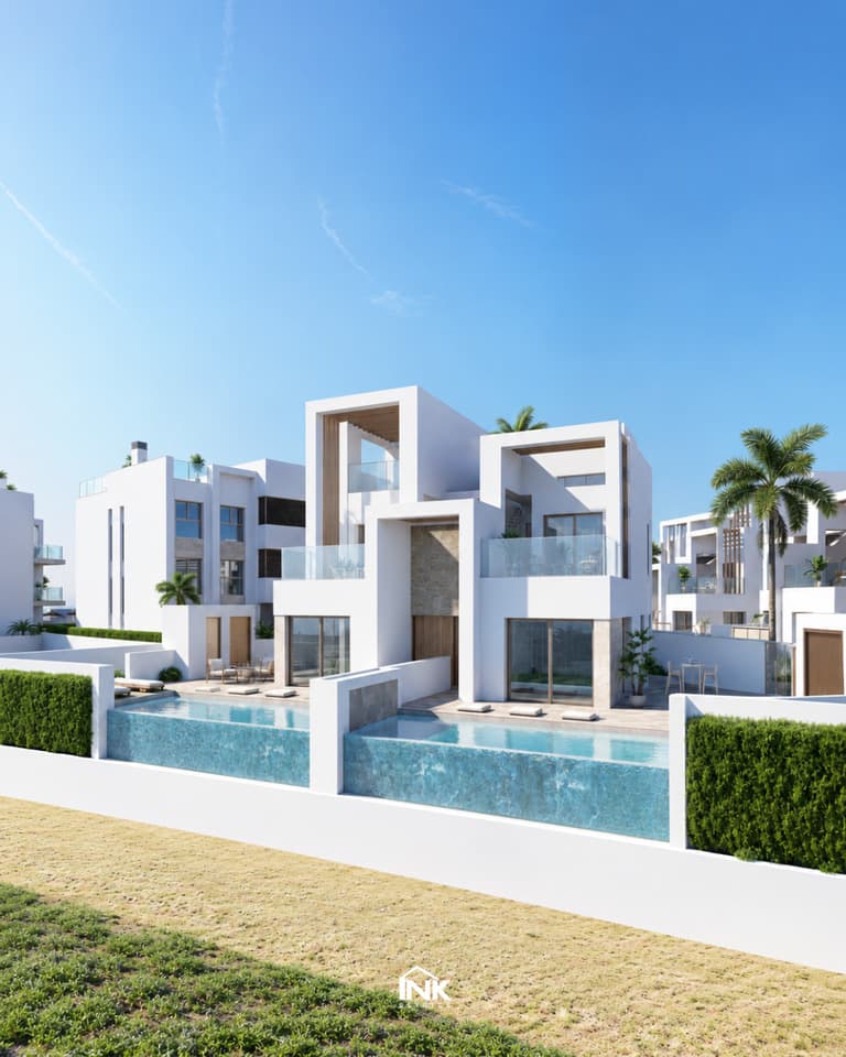 Domy z 3 sypialniami, prywatnym basenem i tarasem na dachu w regionie Murcji - od 469000 € – zdjęcie 2